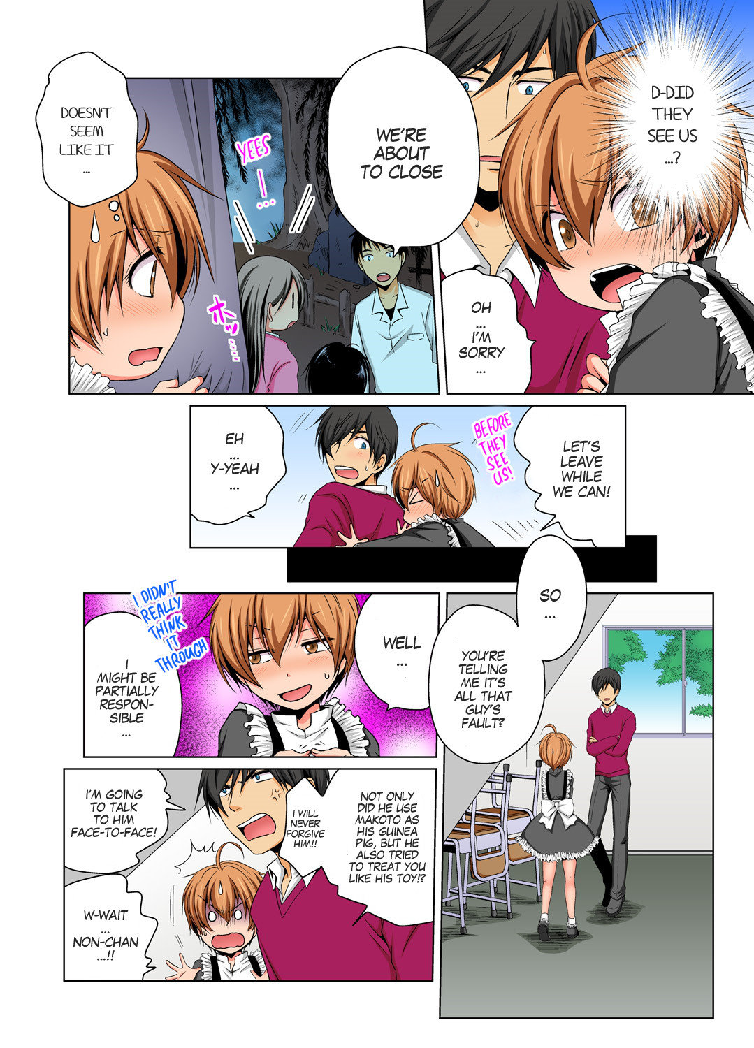 Hentai Manga Comic-Gender Bender Into Sexy Medical Examination! You said that you were only going to look... Ch.1-6-Read-169